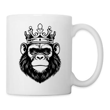 Monkey Monkey Monkey Face Jungle - Mug - white - Right