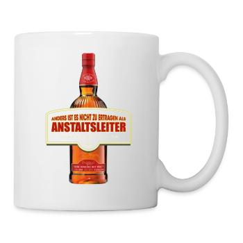 Anstaltsleiter - Tasse - Weiß - Rechts