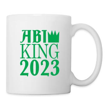Abi king - Tasse - Weiß - Rechts