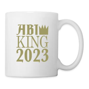 Abi king 2023 - Tasse - Weiß - Rechts