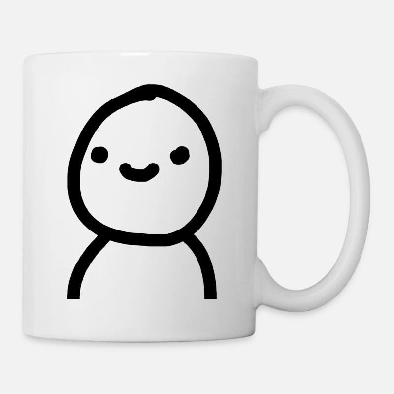 Happy - Tasse - Weiß