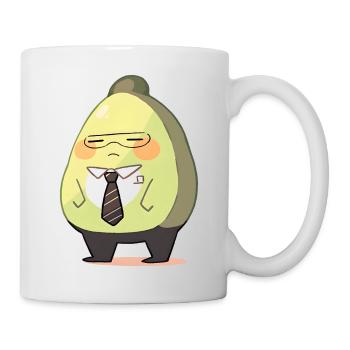 Avocat de bureau - Mug blanc - blanc - Droite