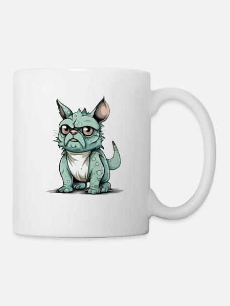 Bach die streum - Tasse - Weiß