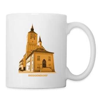 Deggendorf Town Hall Lower Bavaria Danube Isar - Mug - white - Right