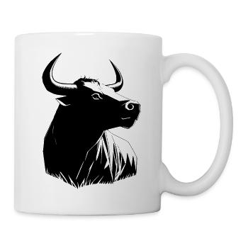 Bull - Mug - white - Right