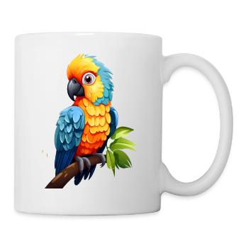 Cute Parrot Baby - Mug - white - Right