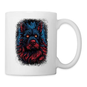 birthday present chihuahua happy mammal dog love - Tasse - Weiß - Rechts
