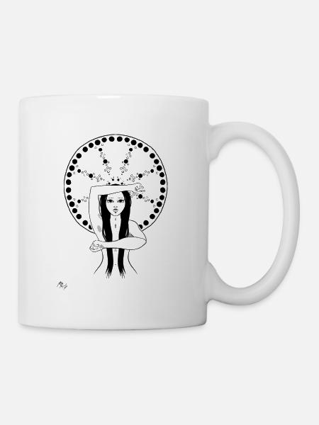 Voyant - Mug blanc - blanc