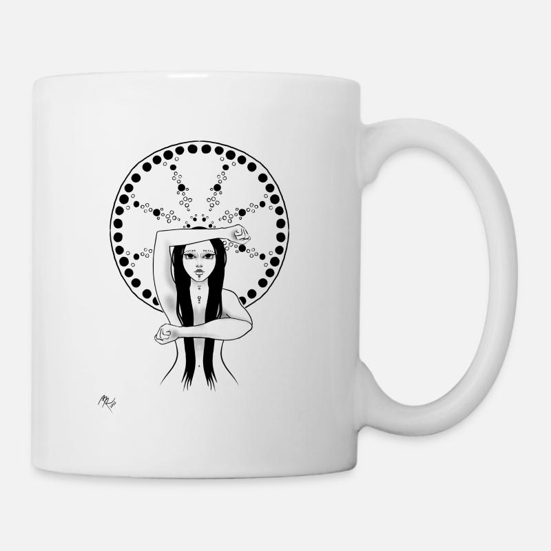 Seherin - Tasse - Weiß