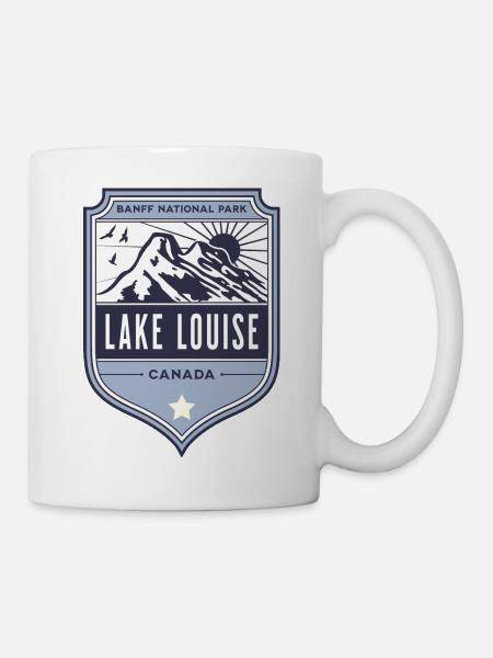 Lake Louise, Kanada, Banff-Nationalpark - Tasse - Weiß
