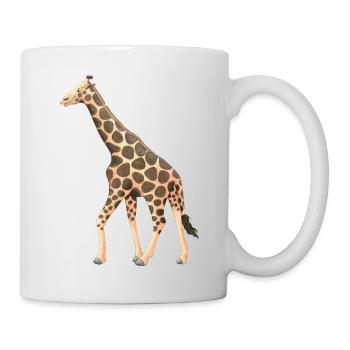 Giraffe - Tasse - Weiß - Rechts