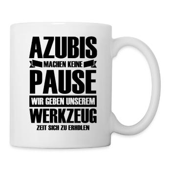 Handwerker Handyman Handwerk Werkzeug Baustelle - Tasse - Weiß - Rechts