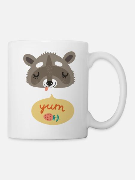 Wildtiere - Tasse - Weiß