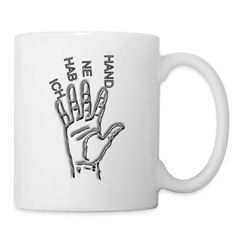 J’ai un coup de main - Mug blanc - blanc - Droite