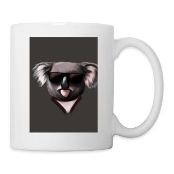 Koala mit Sonnenbrille - Tasse - Weiß - Rechts