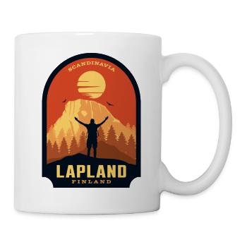 Lapland Finland Scandinavian Nature - Mug - white - Right
