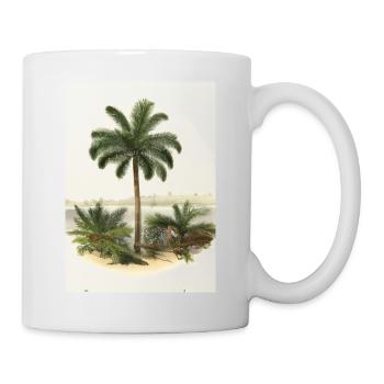 Palme am See - Tasse - Weiß - Rechts