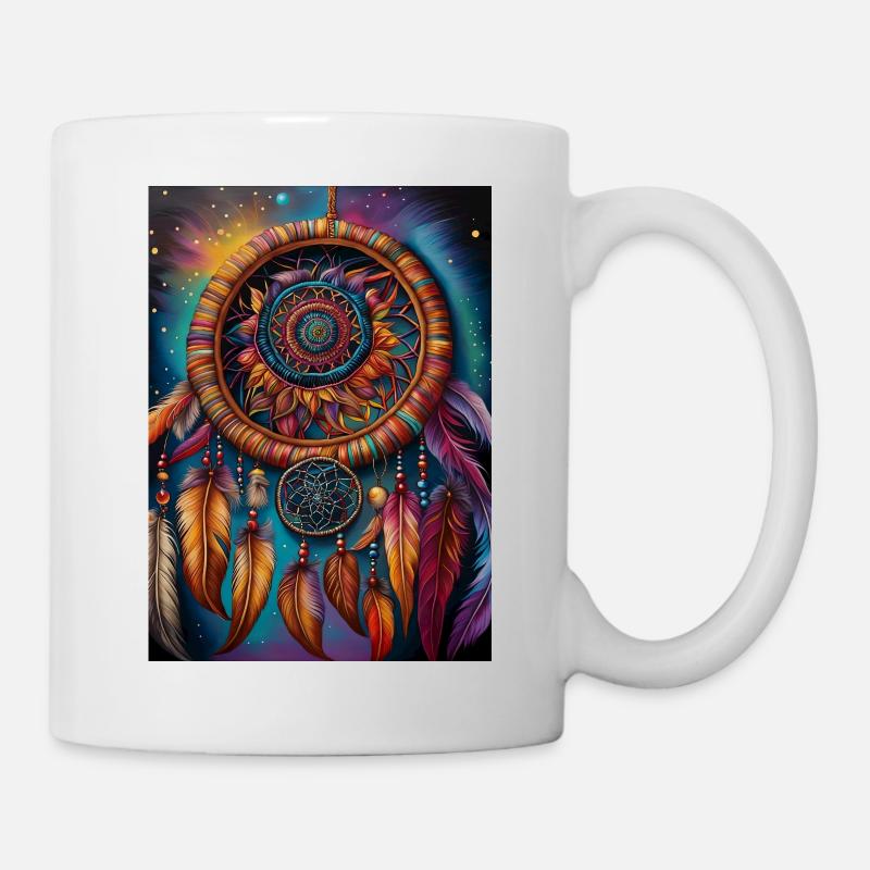 Traumfänger - Tasse - Weiß