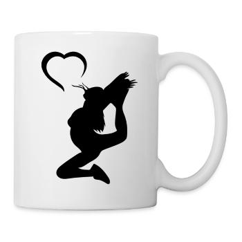 Danse Danse Musique - Mug blanc - blanc - Droite