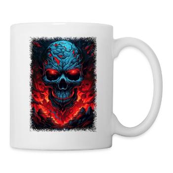 funny quote human skeleton dirty birthday quote - Tasse - Weiß - Rechts