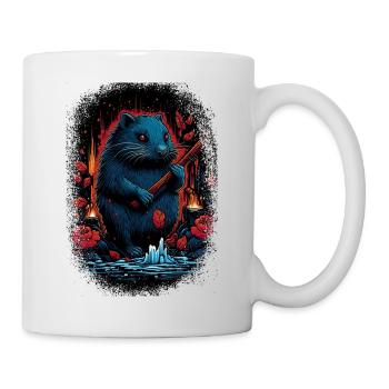 Quote Animal Welfare Fun Beavers Cool Animal - Mug - white - Right