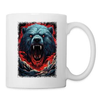 Inquiétude ours de glace dictons cadeau idée chat amazonien - Mug blanc - blanc - Droite