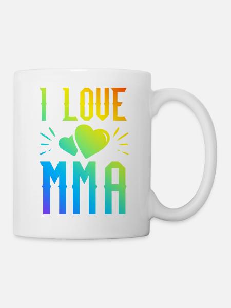 Ich liebe Mma - Tasse - Weiß