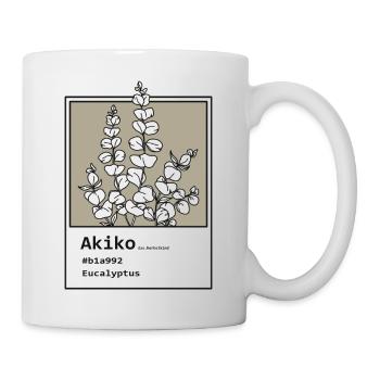 Eukalyptus Akiko - Tasse - Weiß - Rechts