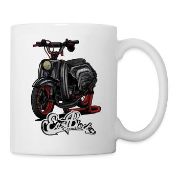 Swallow (black) // Illustration - Mug - white - Right