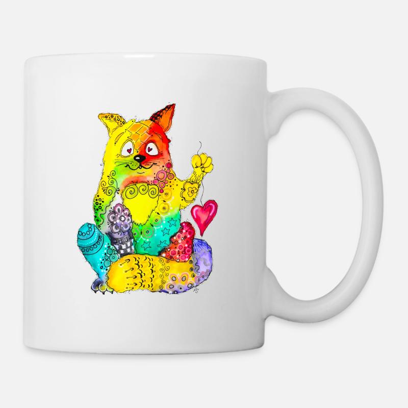 Chat Clemens - Mug blanc - blanc