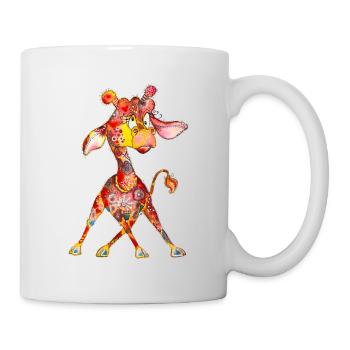 Girafe - L’Edgar - Mug blanc - blanc - Droite