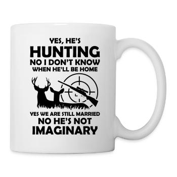 Hunting Wife - Mug - white - Right