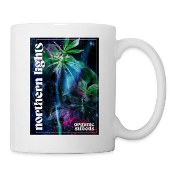 northern lights - Tasse - Weiß - Rechts