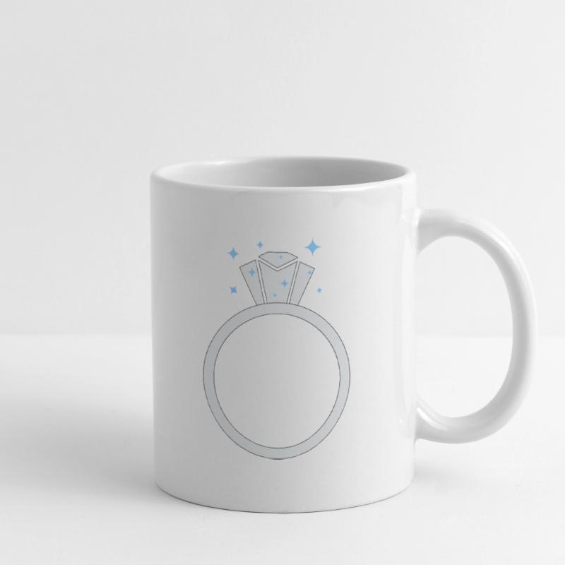 Diamant Ehering Tasse