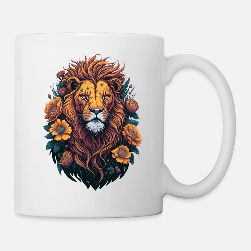Lion - Mug - white