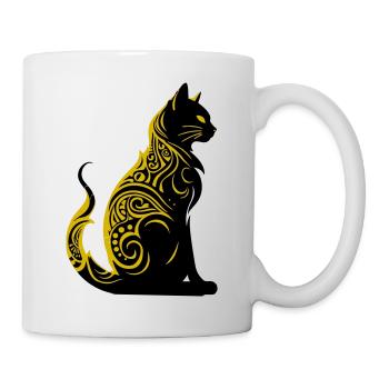 Cat - Mug - white - Right