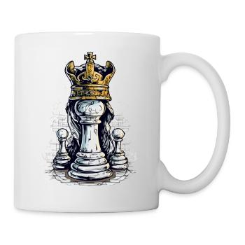 The pawn disguised as king - Mug - white - Right