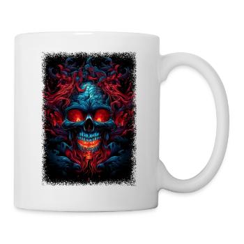 dead back skeleton costume gifts dirty awesome - Tasse - Weiß - Rechts