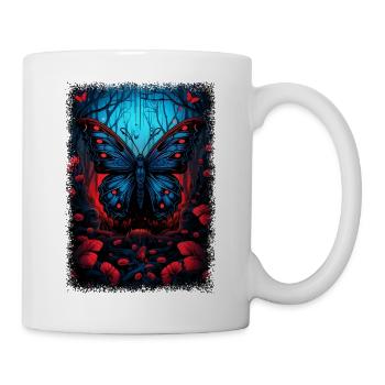 insects sayings green joke birthday aesthetic - Mug - white - Right