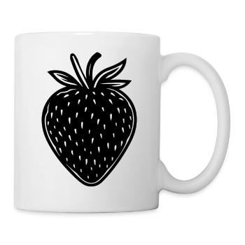 Fraise Fruit Fruit - Mug blanc - blanc - Droite