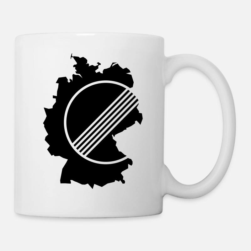 UNLIMITED GERMANY par Unlimited Apparel - Mug blanc - blanc