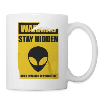 Alien InvasionPoster - Mug - white - Right