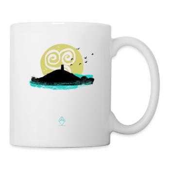 Triskele - Tor - Tasse - Weiß - Rechts
