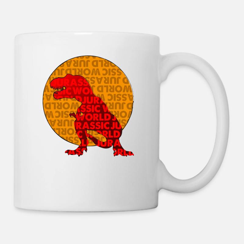 Dinosaurier - Tasse - Weiß