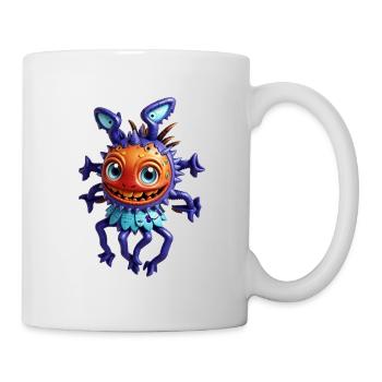 Purple Alien Fly - Mug - white - Right