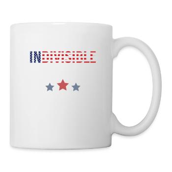 we are indivisible - Mug blanc - blanc - Droite