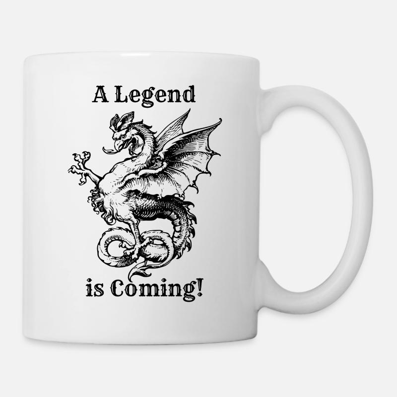 A Legend is Coming Designed by LordKacz - Tasse - Weiß