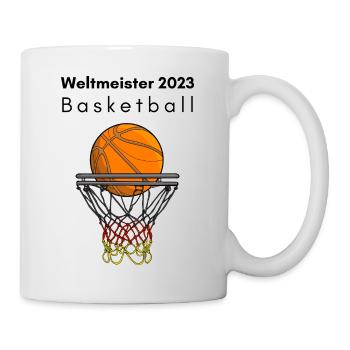 Weltmeister Basketball 2023 - Tasse - Weiß - Rechts