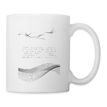 denken - Tasse - Weiß - Rechts