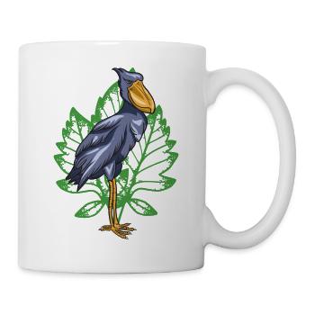 Bec-de-chaussure Ornithologue Forêt I Cadeau - Mug blanc - blanc - Droite